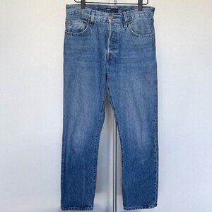 Levi's Made & Crafted Women 501 Crop Jean Distressed Size 27